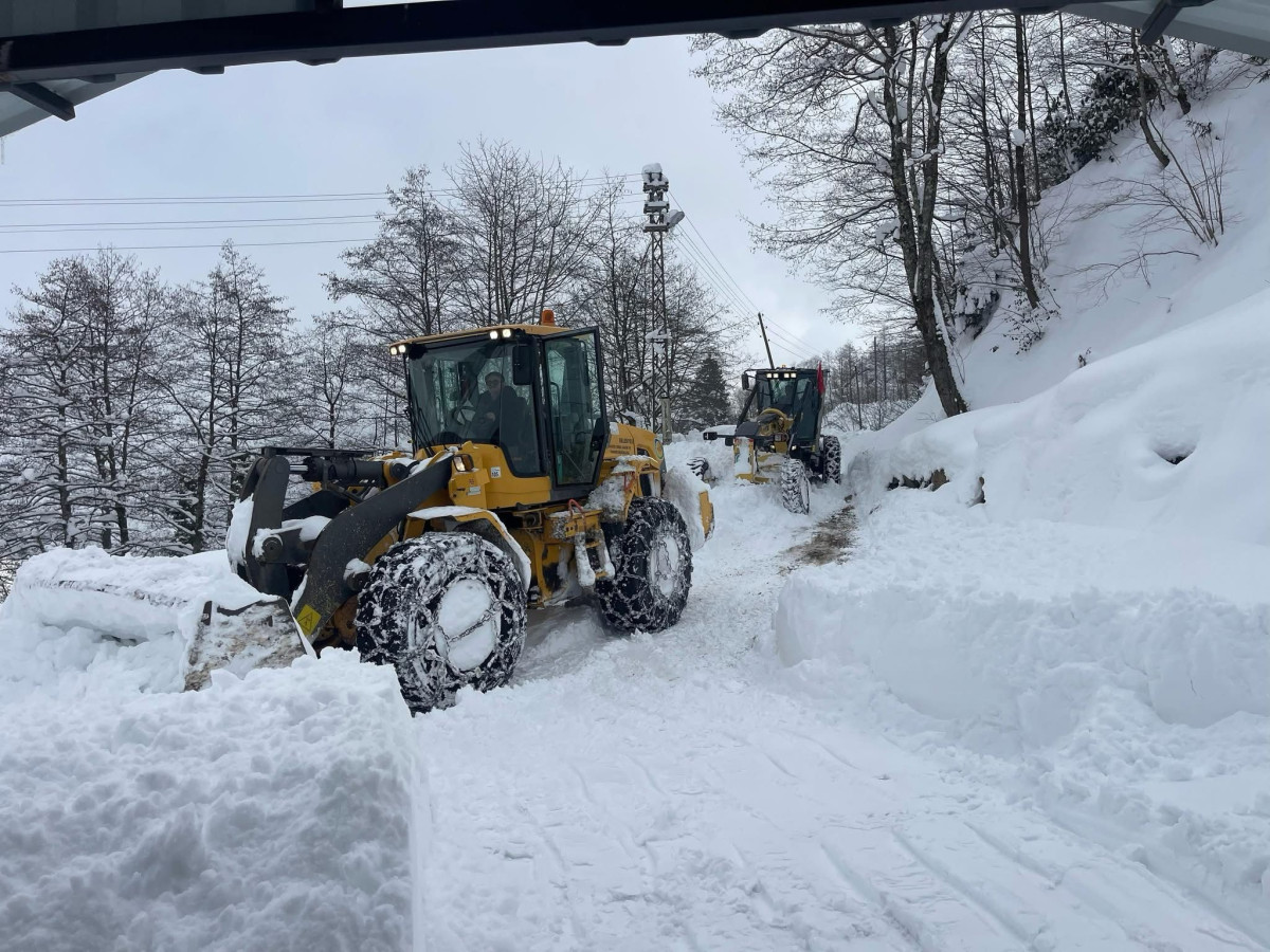 Kar Yağışı ve Soğuk Hava Ordu’da Hayatı Olumsuz Etkiliyor